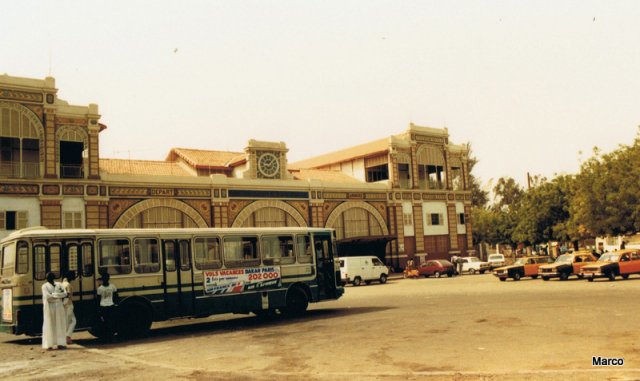 La cité Mermoz à Dakar en 1987